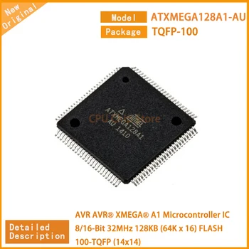 1-5 шт. Новый оригинальный ATXMEGA128A1-AU Микросхема микроконтроллера ATXMEGA128A1 8/16-бит 32 МГц 128 КБ (64 К x 16) FLASH 100-TQFP (14x14)