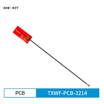 10 шт./лот TXWF-PCB-3214 Антенна Wi-Fi 2,4 ГГц 5,8 ГГц Красного Цвета, Встроенная в Гибкие печатные платы Небольшого объема, Линейная Поляризация, Всенаправленное Излучение 2 Вт