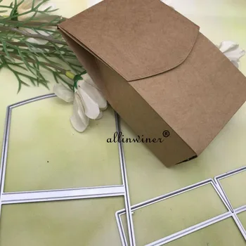 3D трафареты для резки металла в подарочной коробке для скрапбукинга 