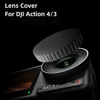 50шт Защитная крышка объектива Силиконовый чехол Защита от столкновений пылезащитный защитный кожух для аксессуаров для камер DJI Action 3 / Action 4