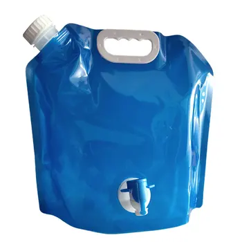 5Л /10Л Наружные Складные Портативные Складные сумки для воды Автомобильный контейнер для питья Резервуар для воды для кемпинга пеших прогулок, скалолазания