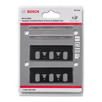 Bosch BS-GHO999 Строгальное лезвие Прямые реверсивные строгальные ножи из карбида вольфрама и набор адаптеров Аксессуары для электроинструмента