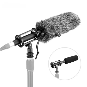 BY-BM6060 Суперкардиоидный Конденсаторный микрофон с 3-контактной поддержкой частоты XLR 60 Гц-20000 Гц От аккумулятора или фантомного источника питания