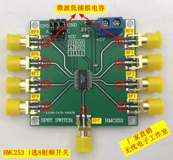 HMC253 DC-2,5 ГГц Радиочастотный однополюсный восьмипозиционный переключатель Радиочастотный переключатель Выбор антенны Выбор канала