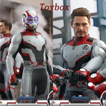 HOTTOYS HT MMS537 1/6 Tony Stark Iron Man Quantum Версия Одежды Avengers End Game Marvel Movie Hobby 12 