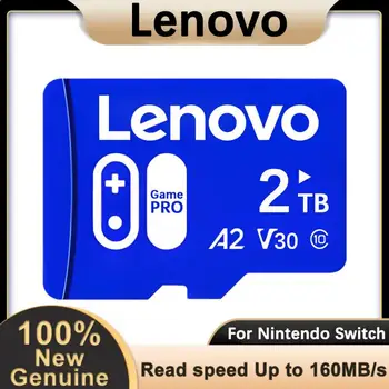 Lenovo Высокоскоростная Карта Памяти 2TB Class10 A2 Micro TF SD-Карта 1TB 512GB 256GB 128GB водонепроницаемая Флэш-SD-Карта Для Nintendo switch