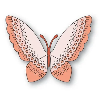 Nordic Fanfare Butterfly новые режущие штампы для 2024 года для скрапбукинга, украшения своими руками, тиснение