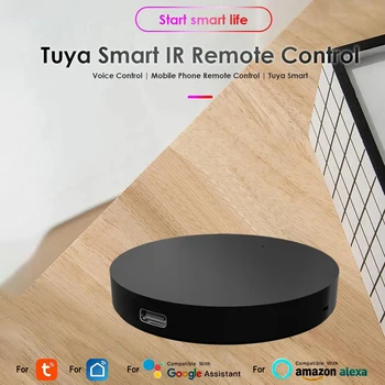 Tuya Smart WiFi Универсальный ИК-пульт дистанционного управления Tuya Smart App Control Голосовое управление бытовой техникой