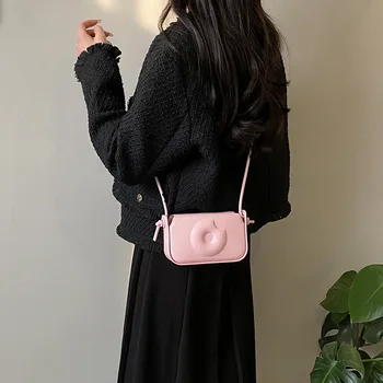 Youda Женская Корейская версия Модной мини-квадратной сумки через плечо из искусственной кожи для женщин, новые стильные маленькие сумки через плечо, сумочка