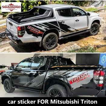 Автомобильная наклейка ДЛЯ пикапа Mitsubishi Triton модификация кузова, индивидуальная наклейка для бездорожья