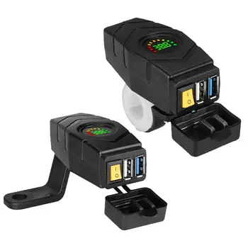 Автомобильное Зарядное Устройство USB C Быстрая Зарядка Адаптер Питания Эффективные Адаптеры Для Розеток 2 Порта Полноскоростная Зарядка Для Телефонов Toyota