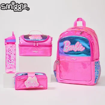 В наличии натуральная австралийская школьная сумка Smiggle для детей, канцелярские принадлежности, пенал для ручек, сумка для ланча, рюкзак на два плеча, подарок для девочки