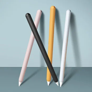 Для Apple Pencil 2 Чехол-пенал для Apple 2-го поколения Портативный мягкий силиконовый чехол для планшета сенсорный стилус Защитный чехол-чехол