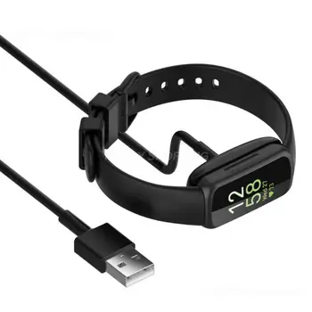 Для зарядного устройства Fitbit Inspire 3 Замена USB-кабеля для зарядки, зажима для шнура 55 см/100 см, док-станции для зарядного устройства для деталей Fitbit Inspire3