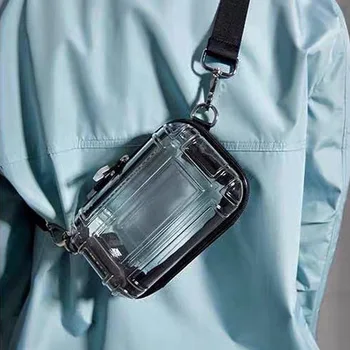 Женская прозрачная сумочка, сумки через плечо со съемным ремешком, сумки, одобренные стадионом, на молнии