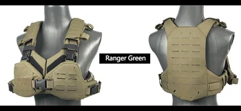 Женский жилет Tactical Bikini Armor Protect для косплея, переносная пластина, военное охотничье снаряжение Molle, легкая боевая экипировка