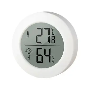 ЖК-цифровой термометр-гигрометр, Часы влажности, Высокоточный Монитор температуры в помещении, в спальне, в детской