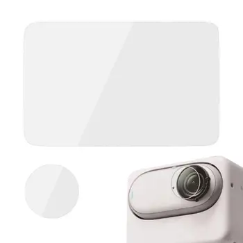 Защитная Крышка Из Твердого Закаленного Стекла Для Экшн-Камеры Insta360 GO 3 Объектив ЖК-дисплея Пленка Для Экрана GO3 Case Аксессуары