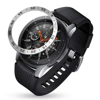 Кольцо Безеля Для Samsung Galaxy Watch 4 classic 46 мм/42 мм Gear S3 Frontier/Классический Металлический Протектор Galaxy watch 3 45 мм/41 мм