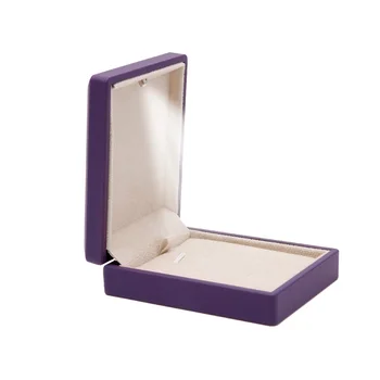 Коробка для колец Квадратное Обручальное кольцо для футляра Подарочная коробка для ювелирных изделий со светодиодной подсветкой для предложений