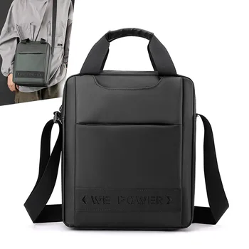 Мужская сумка с верхней ручкой, сумка через плечо, модный деловой портфель, дизайнерские водонепроницаемые нейлоновые мужские сумки-мессенджеры через плечо