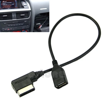 Музыкальный интерфейс AMI MMI, кабель-адаптер AUX-USB, флэш-накопитель для Audi Car Audio 87HE