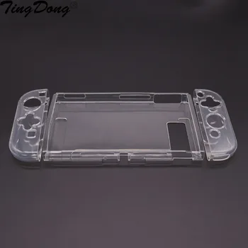 Мягкий прозрачный корпус из ТПУ Защитный чехол Рамка Прозрачная защитная пленка для аксессуаров игровой консоли Nintendo Switch Lite
