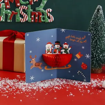 Новогодние подарки, Приглашения на Рождественскую вечеринку, Поздравительные открытки с конвертом, Поздравительные открытки, Рождественская открытка, Благодарственные открытки