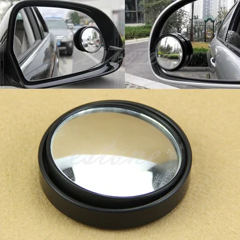 НОВОЕ круглое широкоугольное выпуклое зеркало для слепых зон, автомобиль для обмена сообщениями заднего вида Vehicle BK