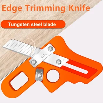 Нож для обрезки кромок по дереву, Триммер для обрезки углов, строгальный станок для снятия фаски, скребок для скругления дуги, ручной строгальный инструмент