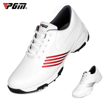 Обувь для гольфа PGM, женская водонепроницаемая спортивная обувь на скрытом каблуке, дышащие нескользящие кроссовки, обувь XZ139