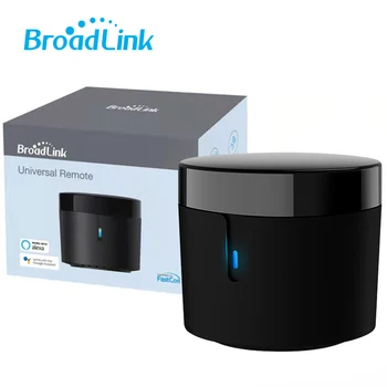 Оригинальный Broadlink RM4 Мини ИК пульт дистанционного управления Беспроводной Wifi смарт-контроллер HTS2 Работа датчика Alexa Google Home Assistant