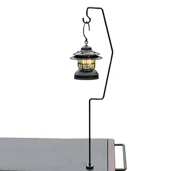 Портативный держатель уличной лампы, подставка для кемпинга, Вешалка для фонаря с присоской, Магнитное основание, держатель лампы для кемпинга
