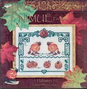 Прекрасный набор для вышивания счетным крестом, праздник Хэллоуина, Nimue Nium, высокое качество, бесплатная доставка