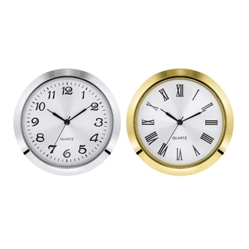 Прочный металлический циферблат, круглый корпус часов, стильная головка диаметром 55 мм
