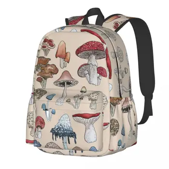 Рюкзак с рисунком грибов Nature Fantasy Plant, Женские Дорожные рюкзаки из полиэстера, легкие школьные сумки Kawaii, рюкзак