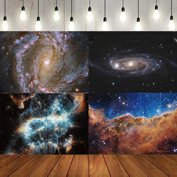 Телескоп Вселенная Звездное Небо Будущее Исследуй Неизвестное С Днем Рождения Фотография Фон Оформление баннера