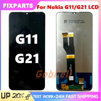 Тест для Nokia G11 G21 ЖК-дисплей TA-1401 TA-1418 TA-1477 TA-1415 TA-1404 TA-1405 TA-1412 Дисплей Сенсорный Экран Дигитайзер В сборе