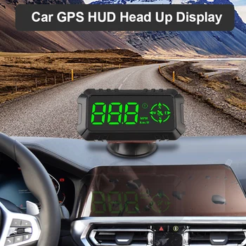 Универсальный для всех транспортных средств цифровой автомобильный спидометр, аксессуары для автомобильной электроники, проектор HUD, головной дисплей GPS