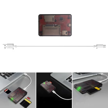 Устройство чтения карт памяти 896F для карт памяти SD CF TF для смарт-камеры Lightning Smart Camera для карт памяти iPhone iPod Apple