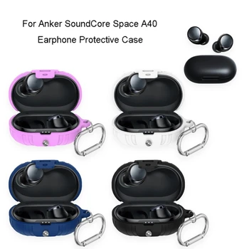 Чехол для наушников для AnkerSoundCore Space A40 с защитой от царапин